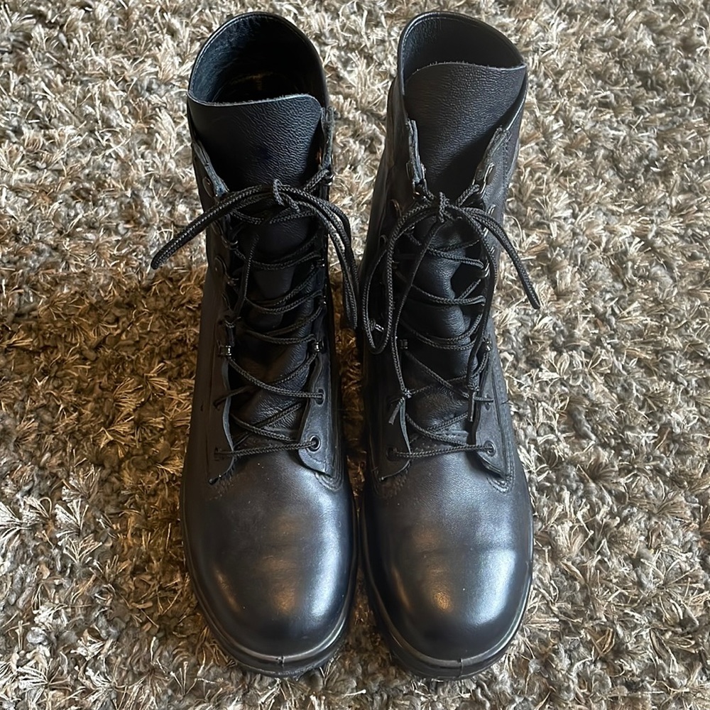 Belleville Military Steel Toe Leather Boots Vibram sole Mens 8.5M